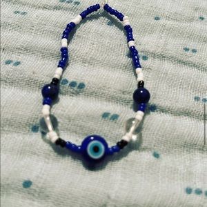 Crystal evil bracelet